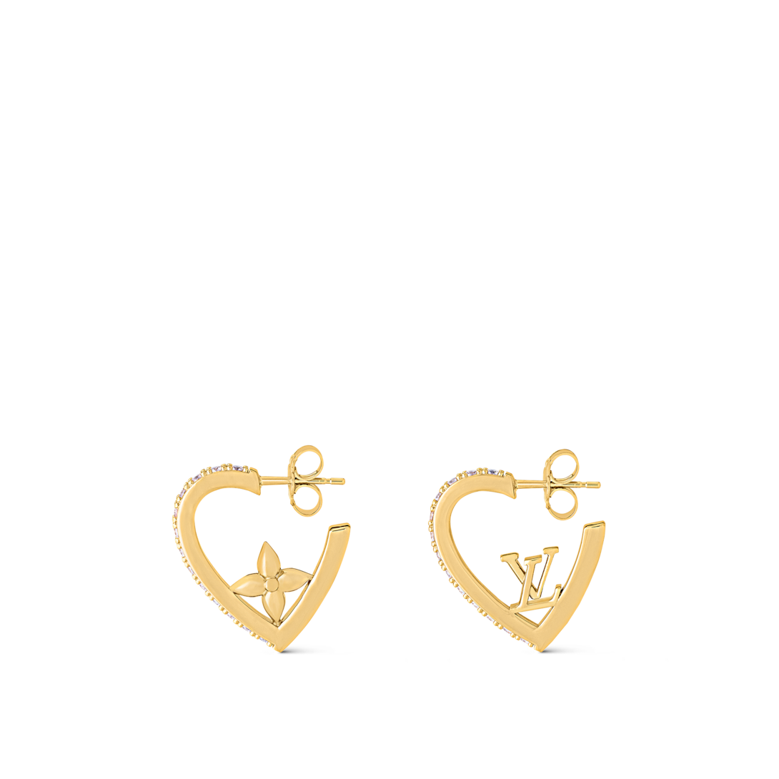 Not on the high online street heart earrings